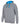 Grey Marle and Aqua Contrast Hoodie